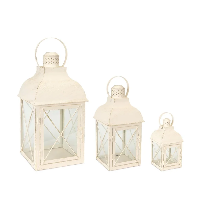 Metal Lantern (Set of 3)