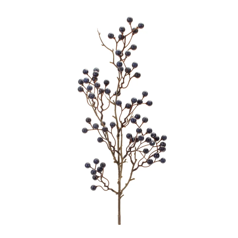 Blue Berry Twig Branch, Set of 6