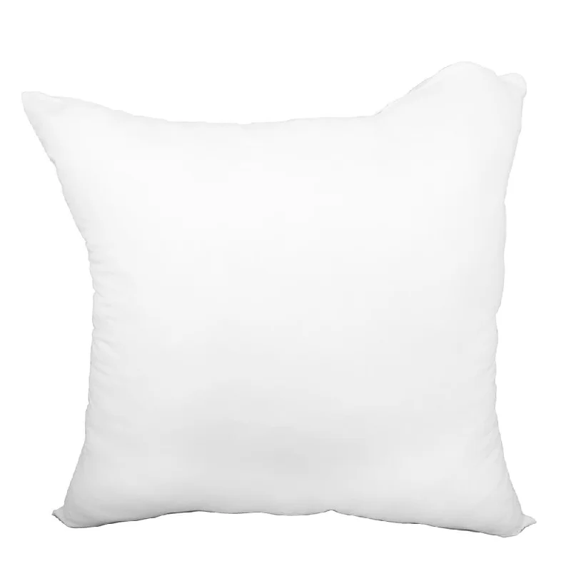 Adjustable Pillow Form 20" x 20" (Polyester Fill) - Premium Fabric Cover