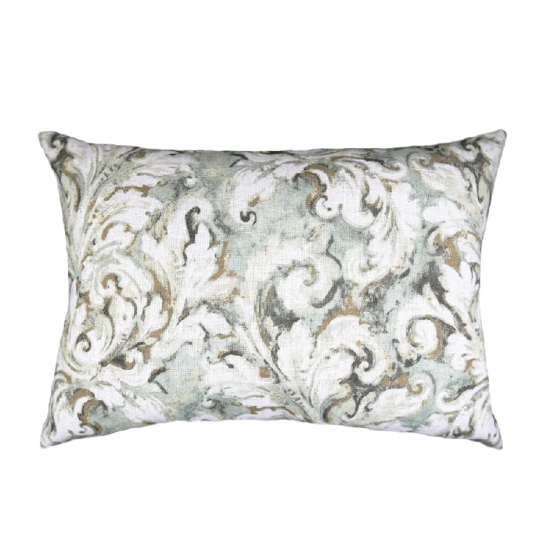 Acanthus Sage Pillow by Ann Gish