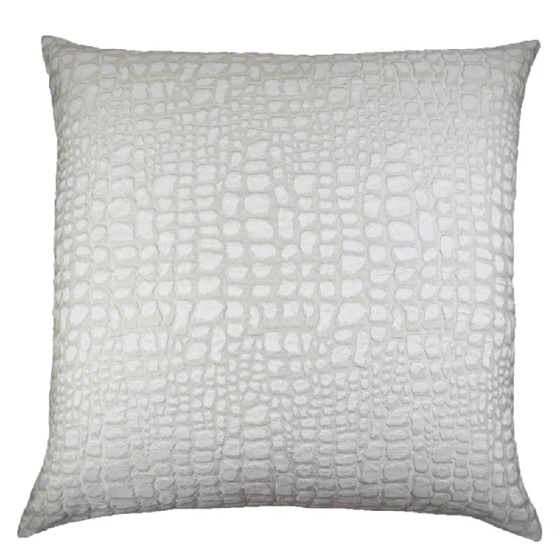 Croc Euro Pillow by Ann Gish