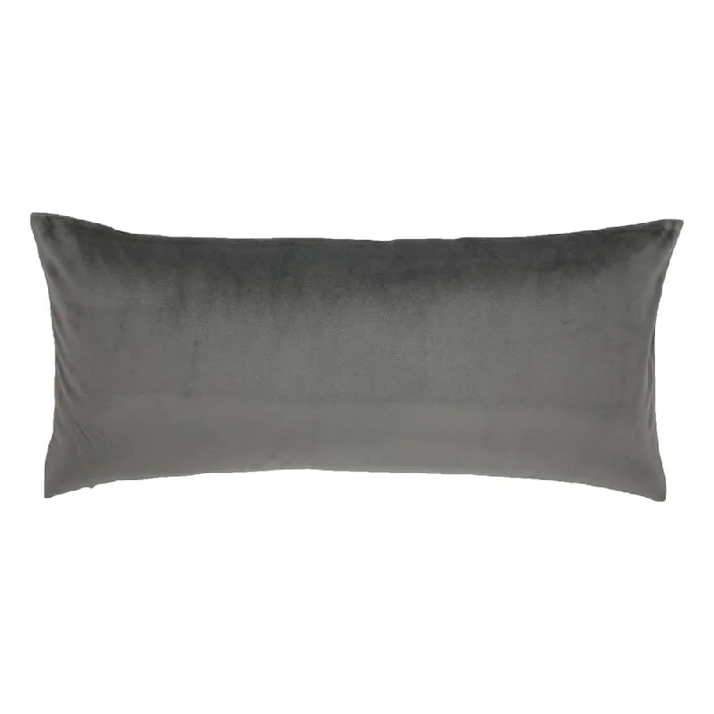 Duchess Smoke Velvet Reversible Pillows by Ann Gish