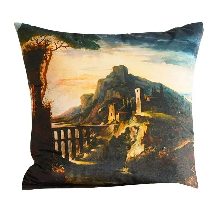 Aqueduct Decorative Pillow | The Met x Ann Gish