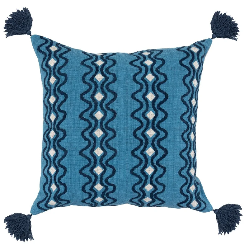 Arya Parisian Blue/Navy Pillow