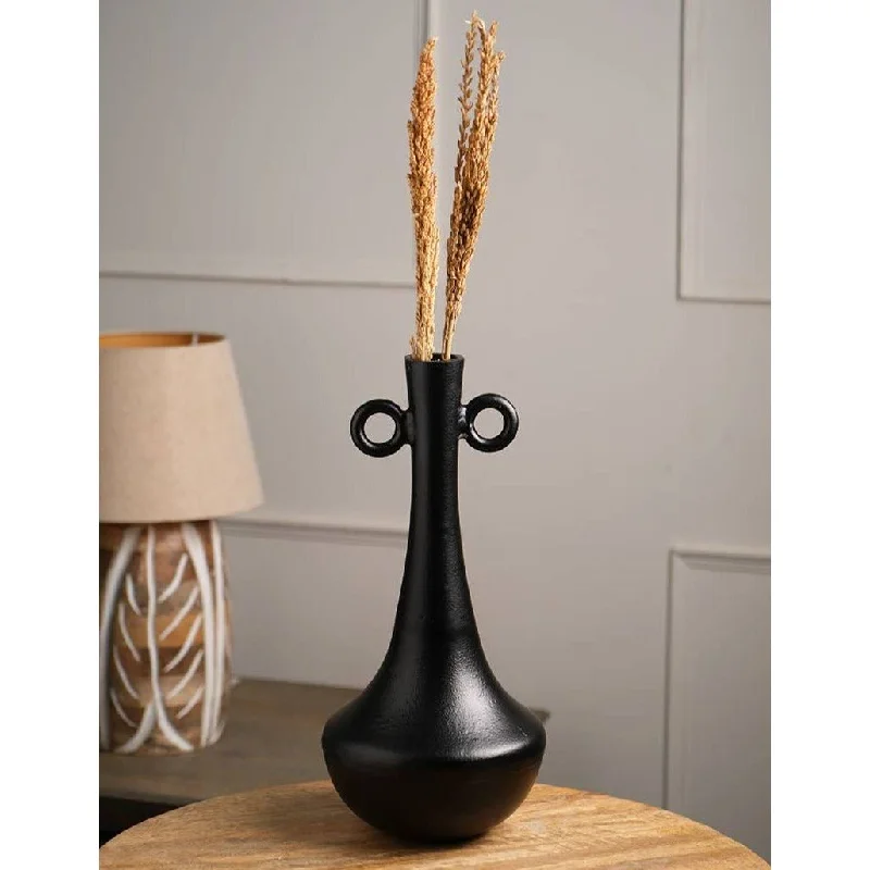 Black Decorative Vase