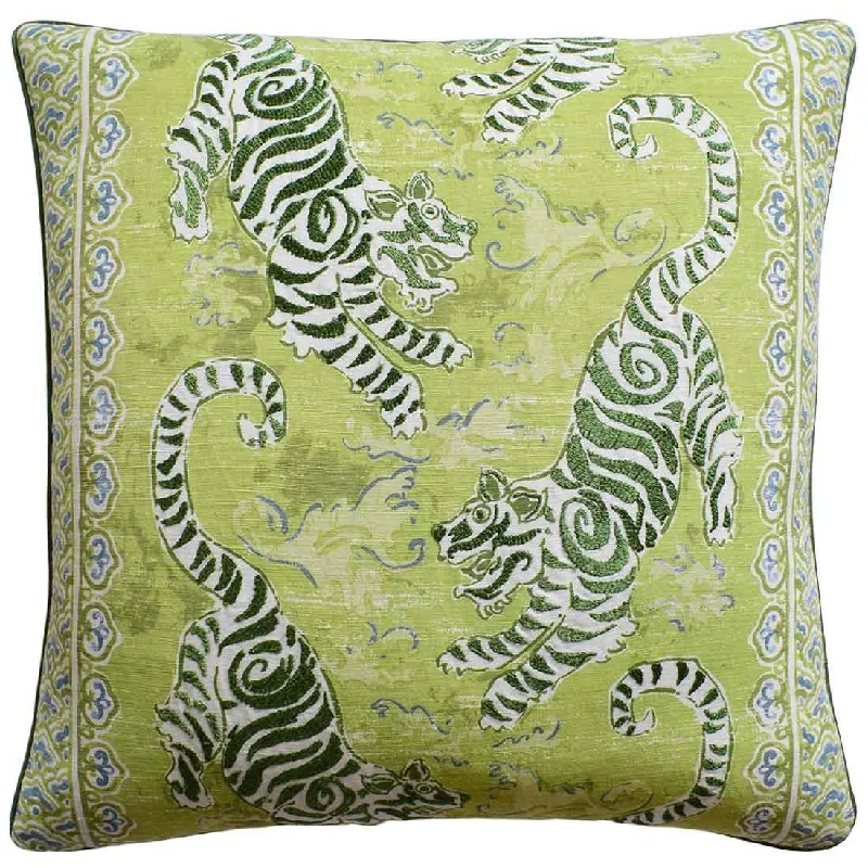 Bongol Print Kiwi Pillow by Ryan Studio