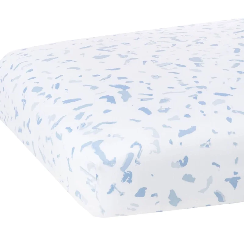 Boone Crib Sheet In Blue