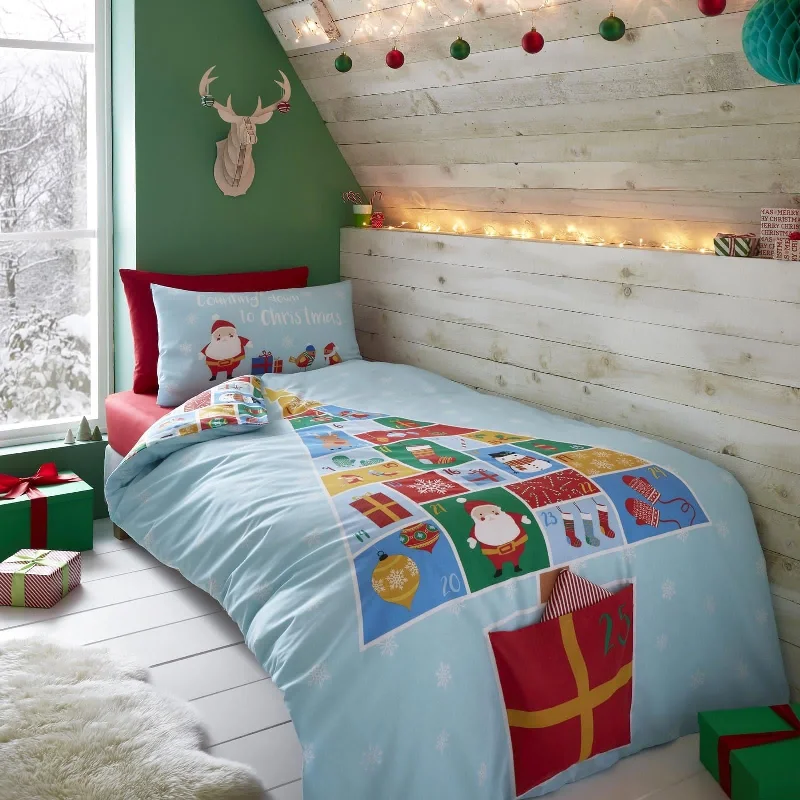 Countdown to Christmas Duvet Cover Set Single