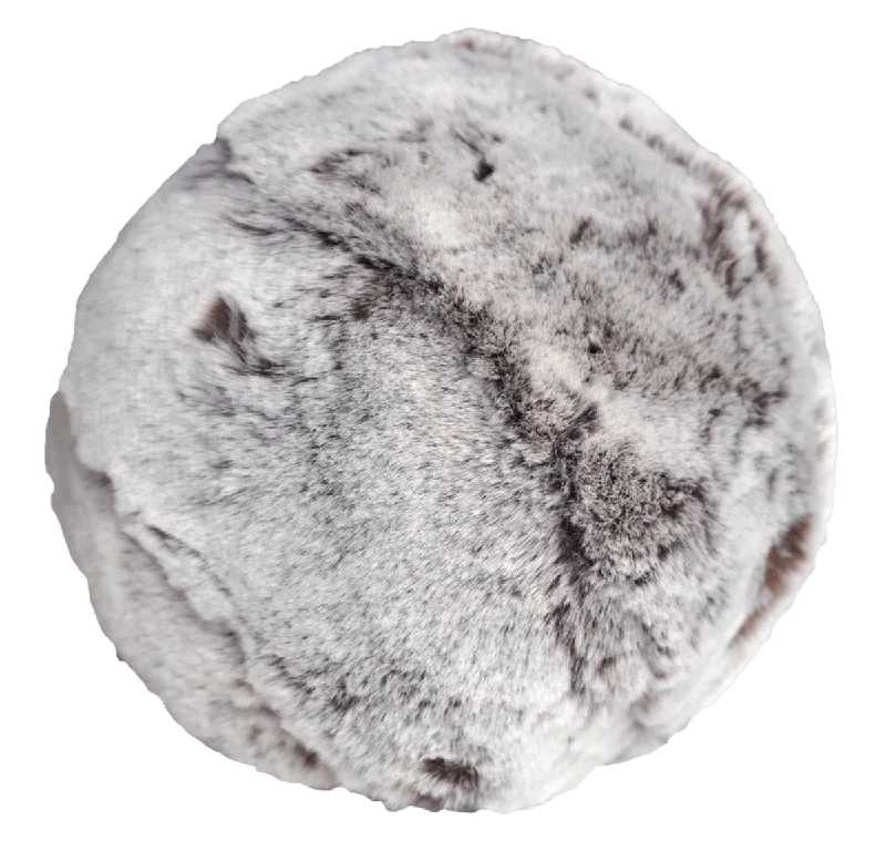 Chestnut Faux Fur Snowball by Evelyne Prélonge