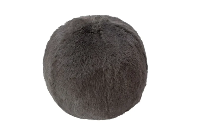 Smoky Faux Fur Snowball by Evelyne Prélonge