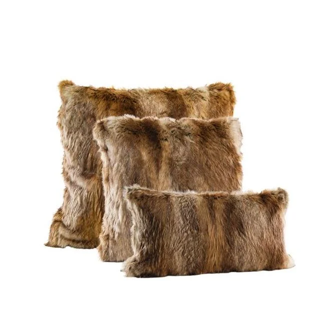 Fisher Faux Fur Decorative Pillows by Fabulous Furs