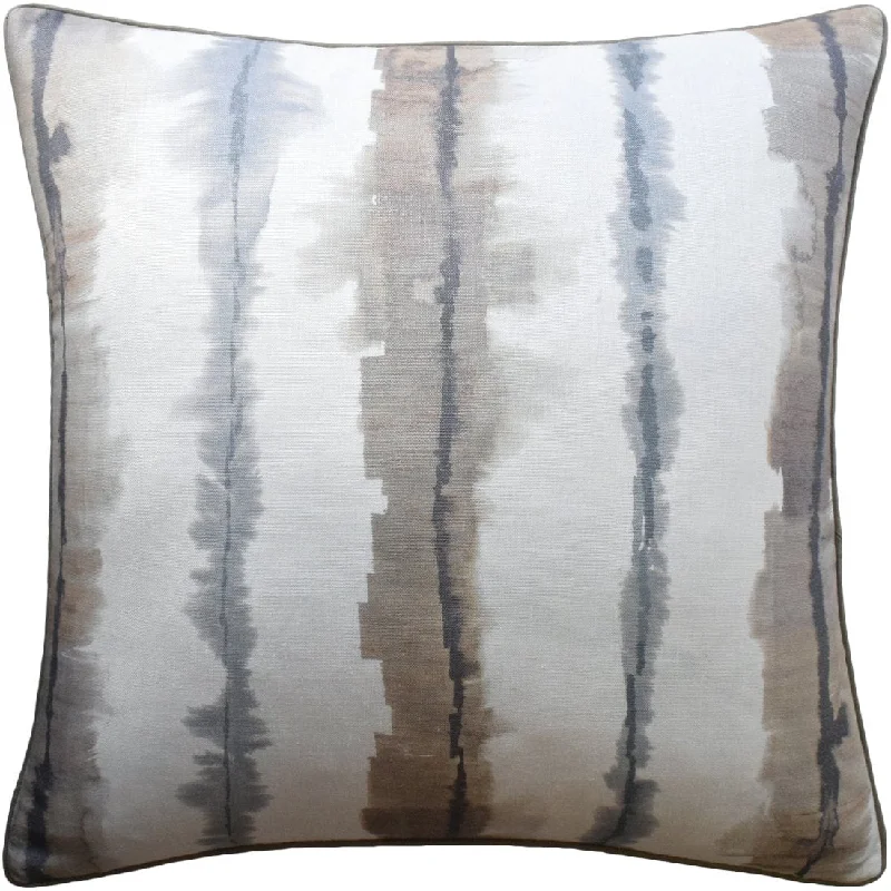 Ficheto Linen and Taupe Pillow by Ryan Studio