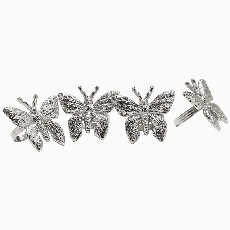 Flutter Napkin Rings (Set of 4)