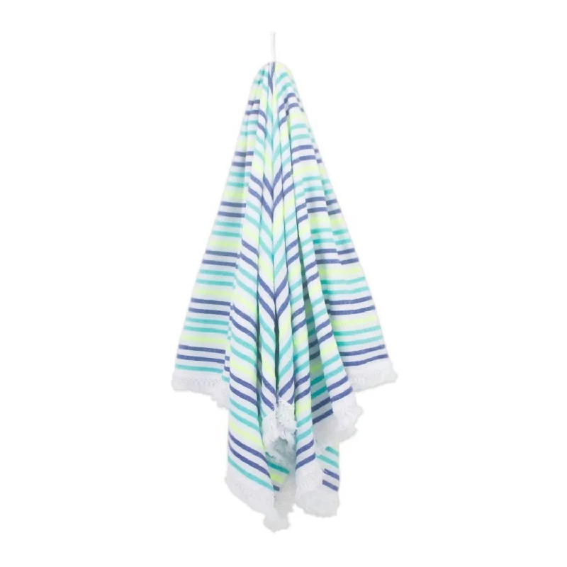 Fringe Blanket/towel In La Madai