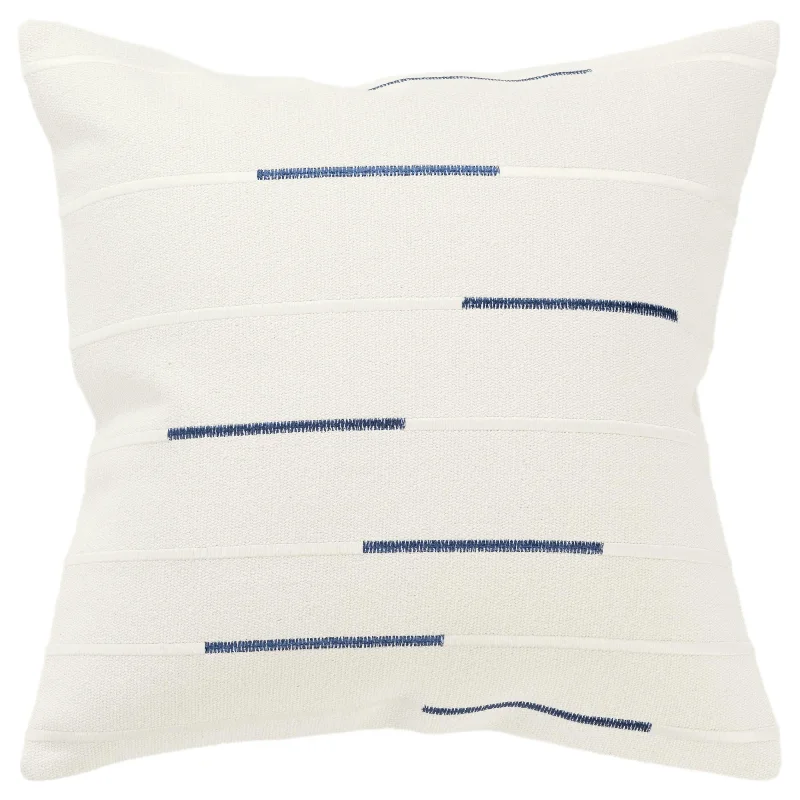 Geometric Stripes Square Pillow