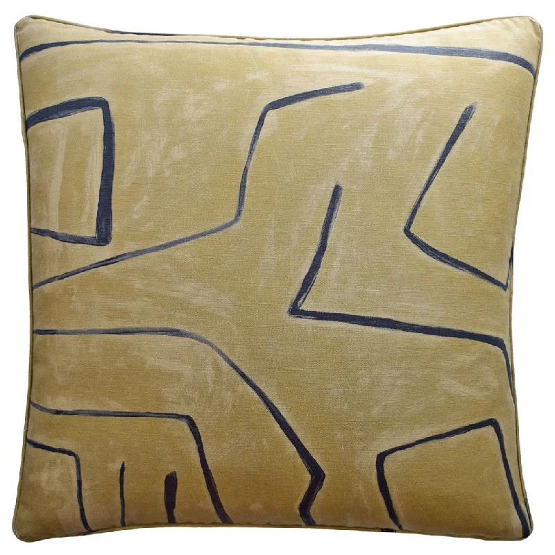 Graffito Java Throw Pillow