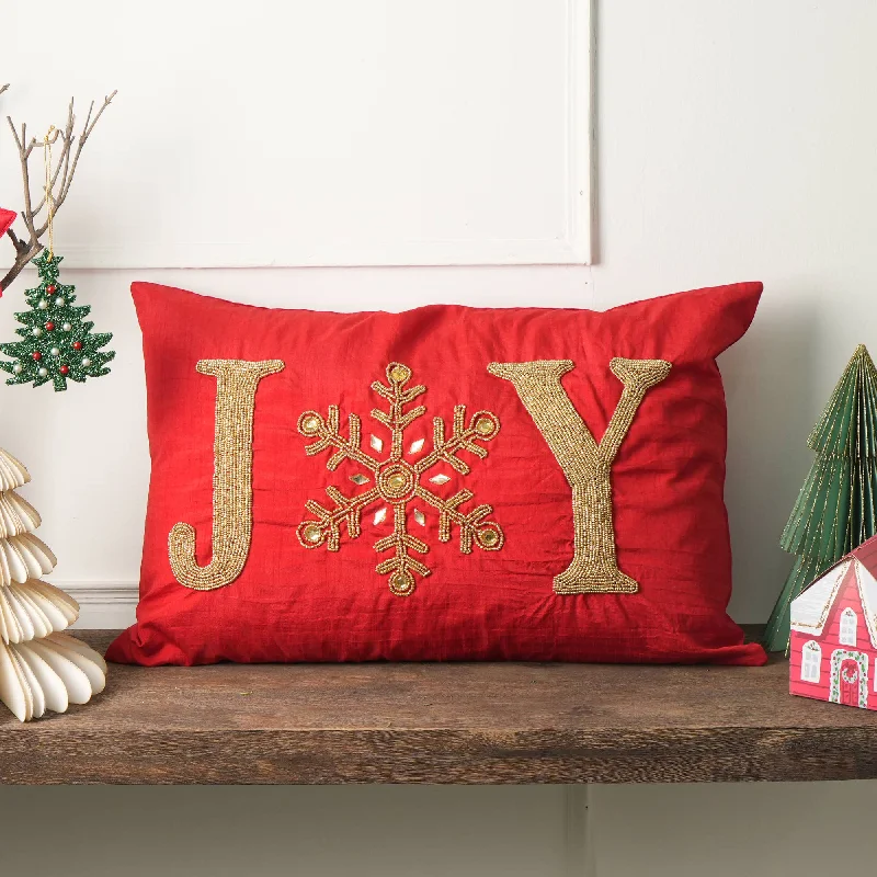 Joy Bead Work Cushion