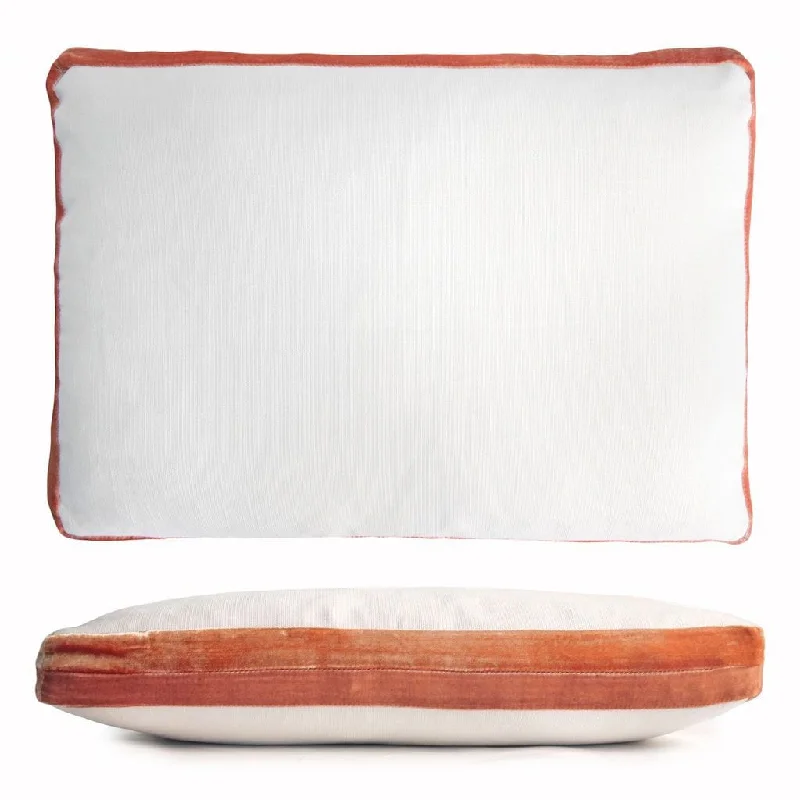 Mango Double Tuxedo Pillow by Kevin O'Brien Studio