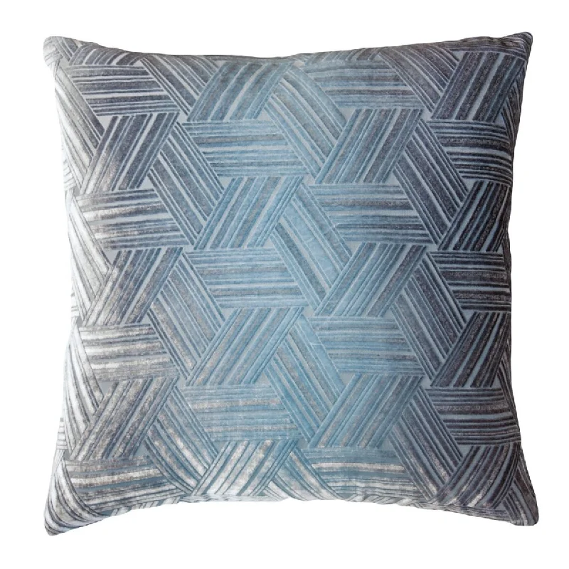 Dusk Entwined Velvet Pillow by Kevin O'Brien Studio