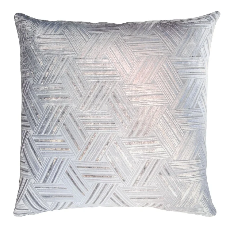 Moonstone Entwined Velvet Pillow by Kevin O'Brien Studio