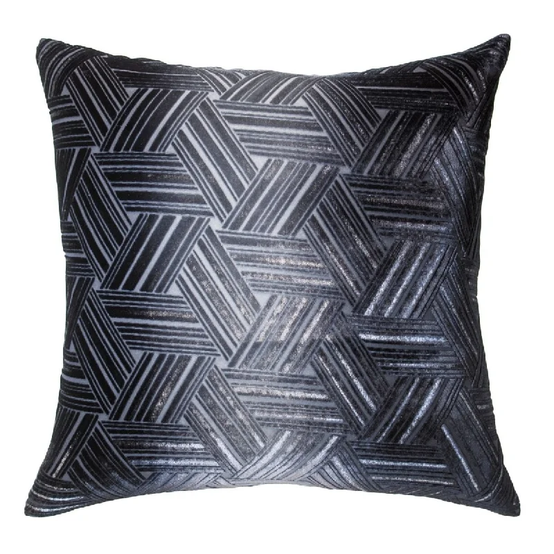 Smoke Entwined Velvet Pillow by Kevin O'Brien Studio