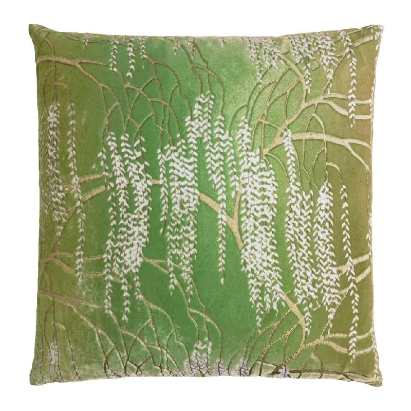 Grass Willow Metallic Velvet Pillows by Kevin O'Brien Studio