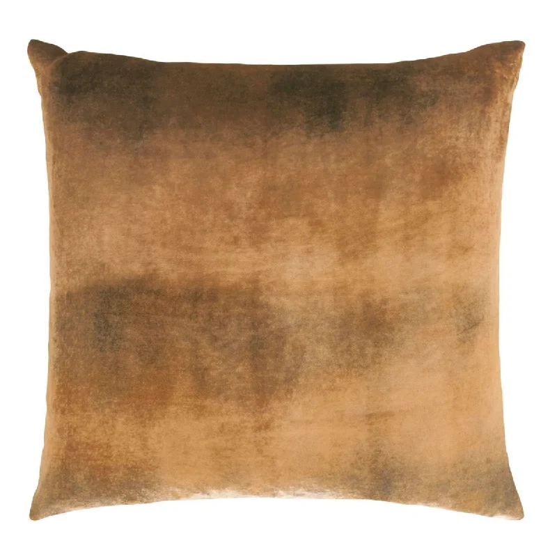 Copper Ivy Ombre Velvet Pillow by Kevin O'Brien Studio