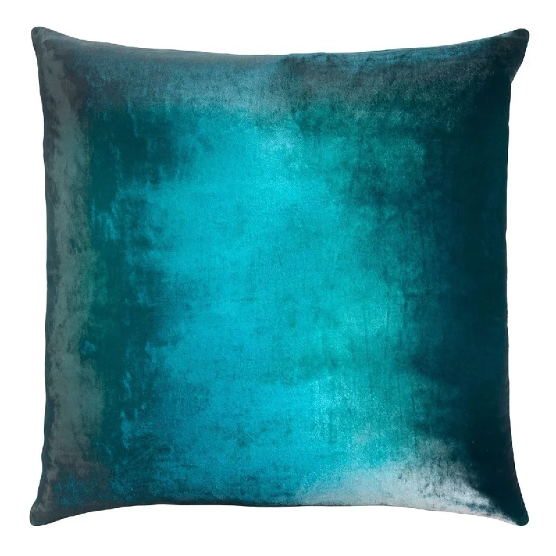 Pacific Velvet Decorative Pillow by Kevin O'Brien Studio