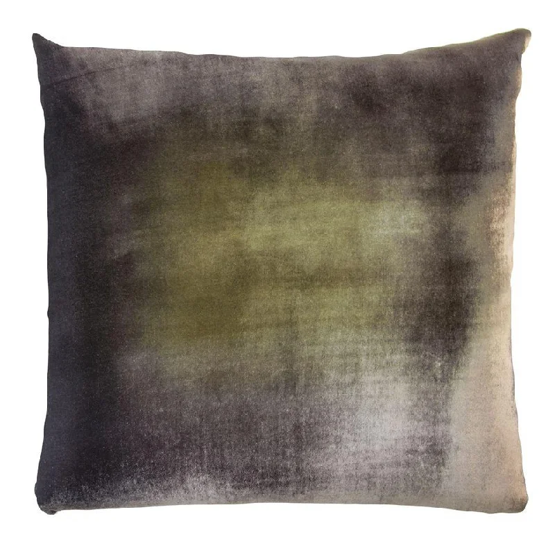 Oregano Ombre Velvet Pillow by Kevin O'Brien Studio