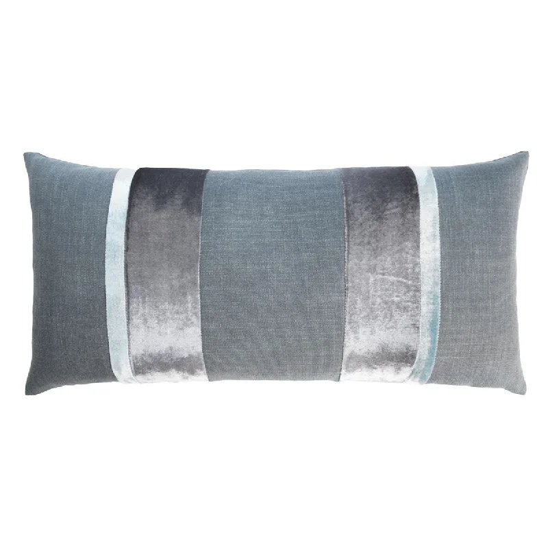 Dusk Stripe Oblong Pillow by Kevin O'Brien Studio