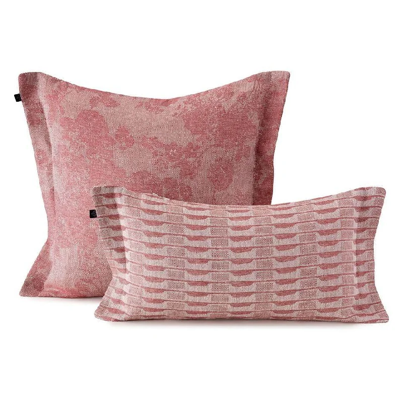 Casual Pink Pillow Covers by Le Jacquard Français