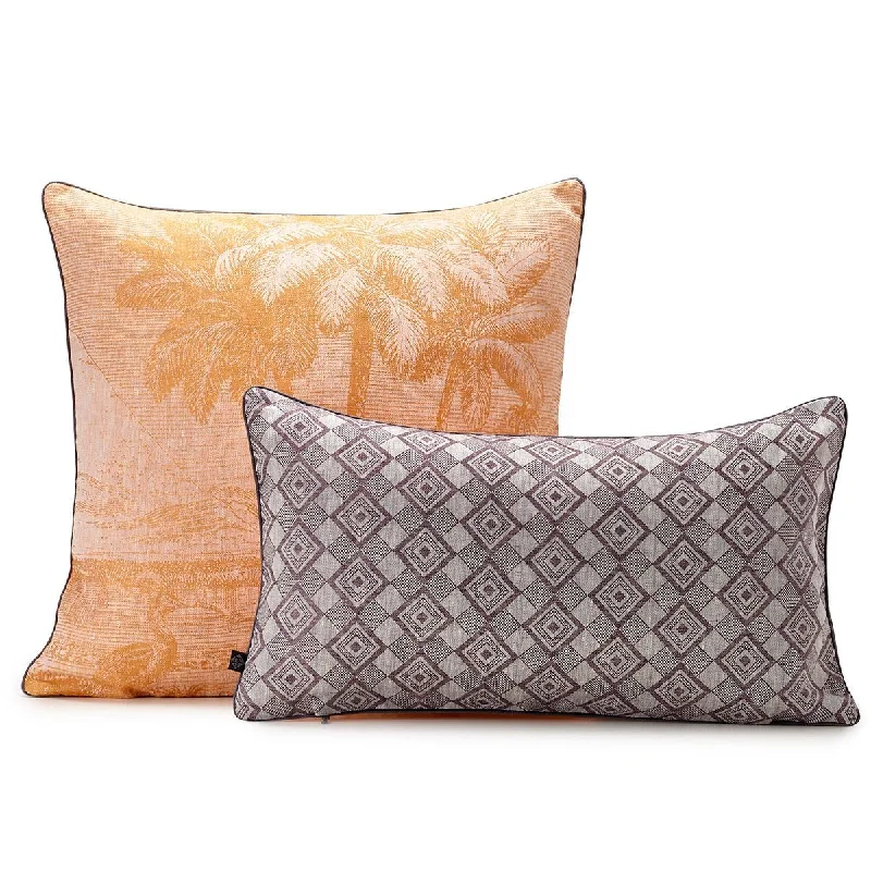 Croisière sur le Nil Desert Pillows by Le Jacquard Français