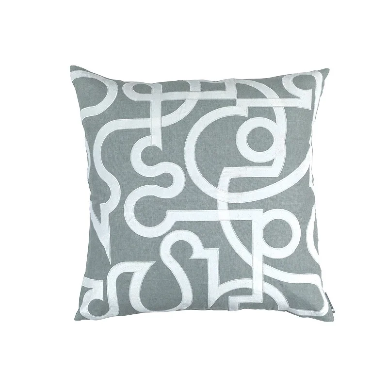 Geo Sky Euro Pillow by Lili Alessandra