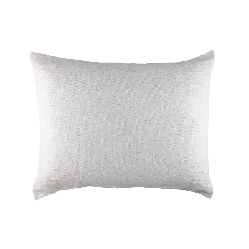 River White Luxe Euro Pillow by Lili Alessandra