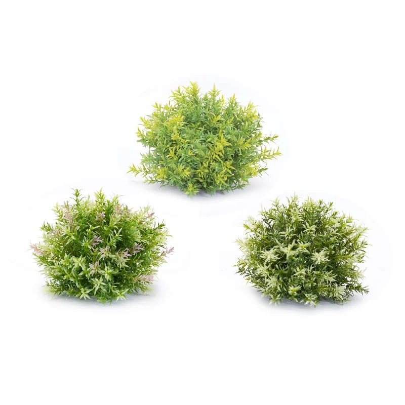 Mini Leaf 10"  Half Orb, Set of 6