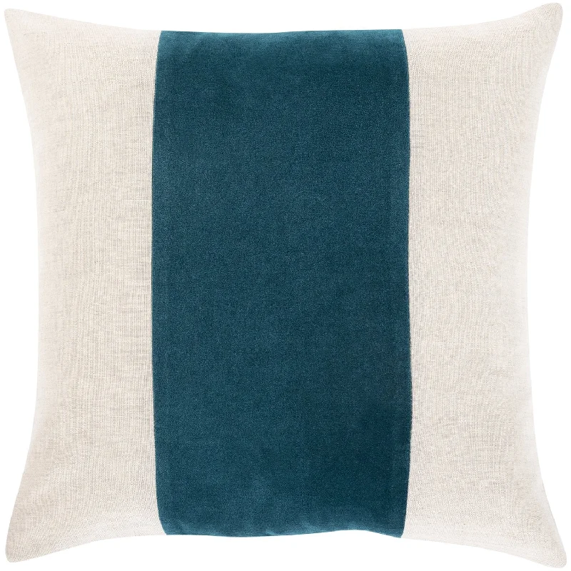 Moza Velvet Pillow in Teal