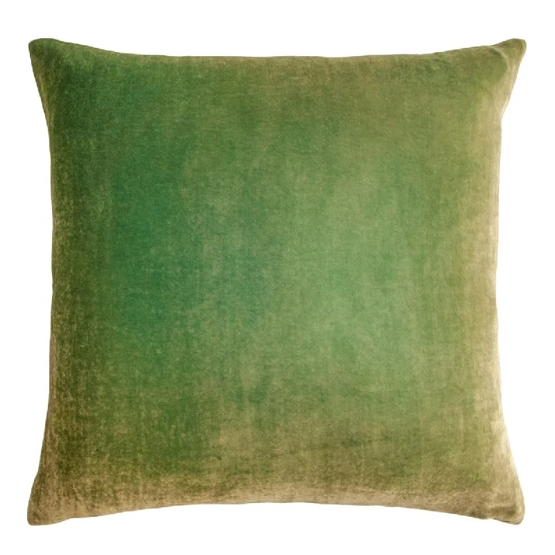 Grass Ombre Velvet Pillows by Kevin O’Brien Studio