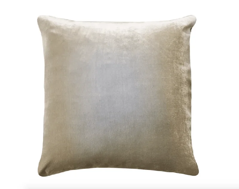 Nickel Ombre Velvet Pillows by Kevin O’Brien Studio