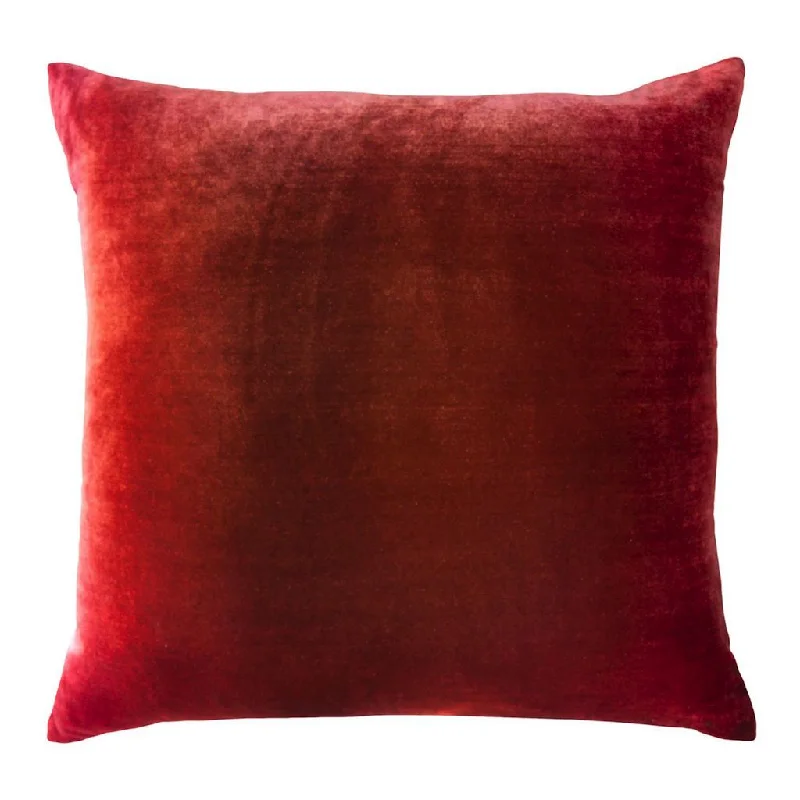 Wildberry Ombre Velvet Pillows by Kevin O’Brien Studio