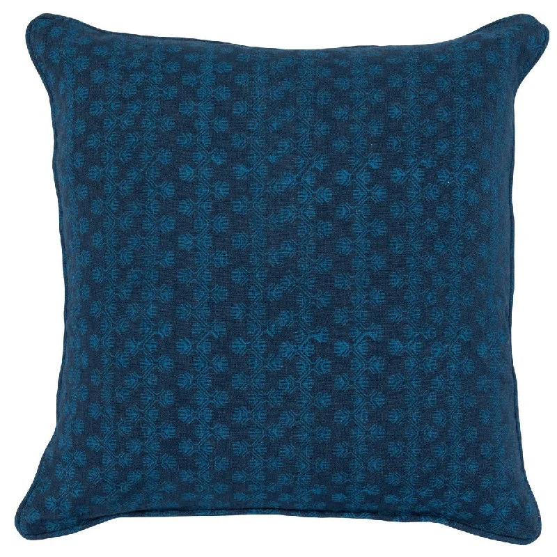 Ophelia Navy Parisian Blue Pillow