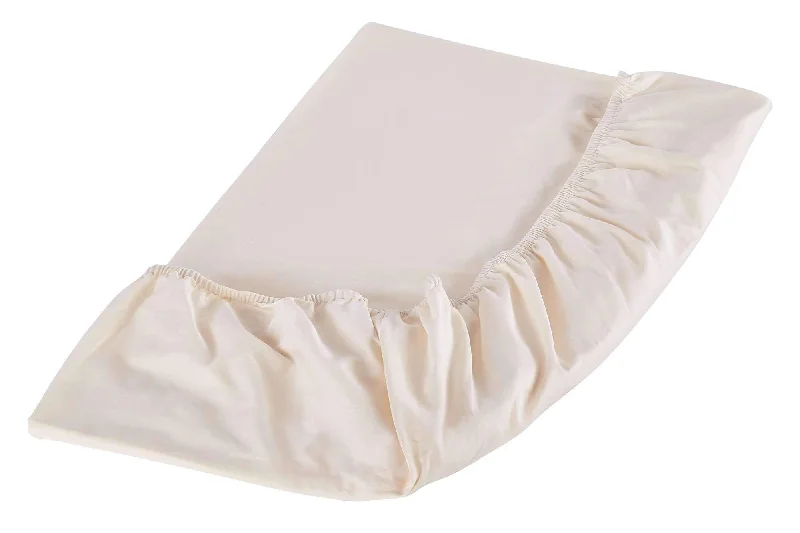 Organic Cotton Sateen Fitted Sheet by Sleep & Beyond