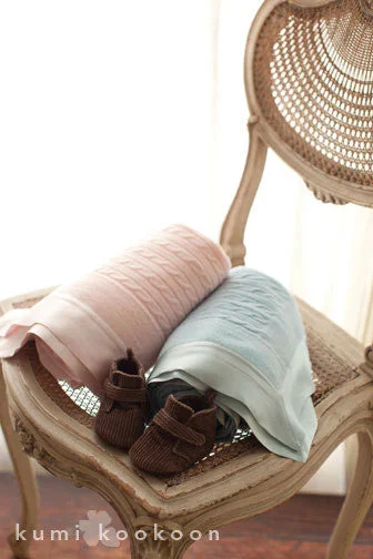 Petite Cashmere Throw design by Kumi Kookoon