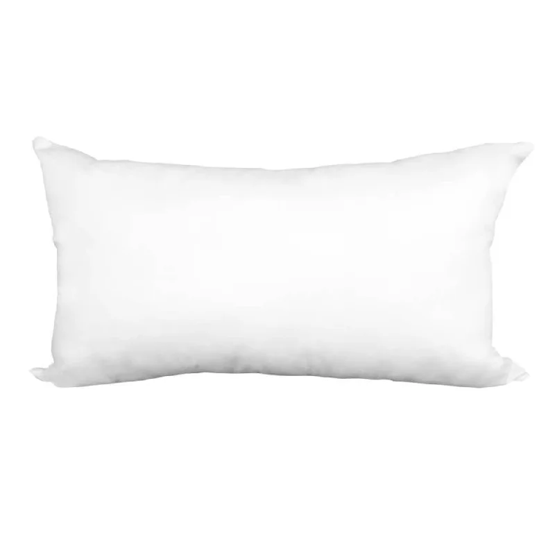 Pillow Form 12" x 18" (Polyester Fill) - Premium Fabric Cover