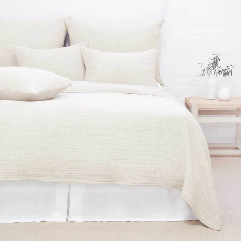 Arrowhead Cream Blankets by Pom Pom at Home