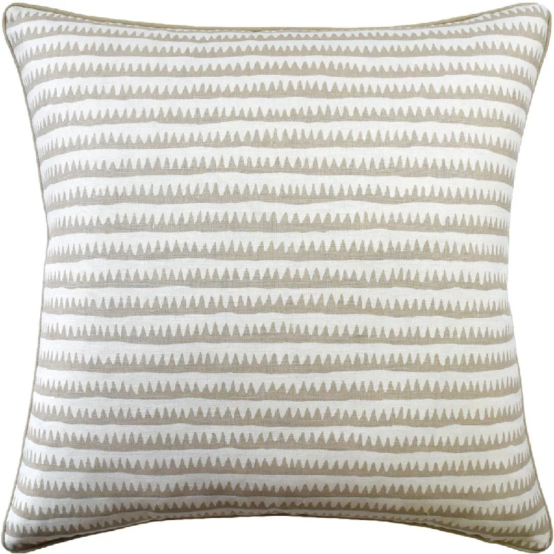 Corfu Stripe Sand Pillow by Ryan Studio