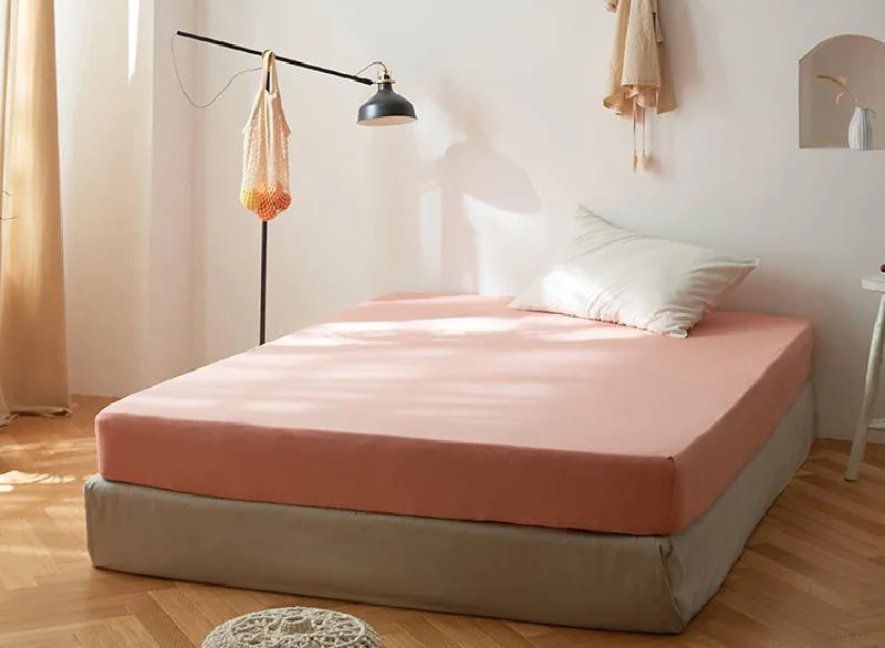 Solid Bed Sheet / Pink