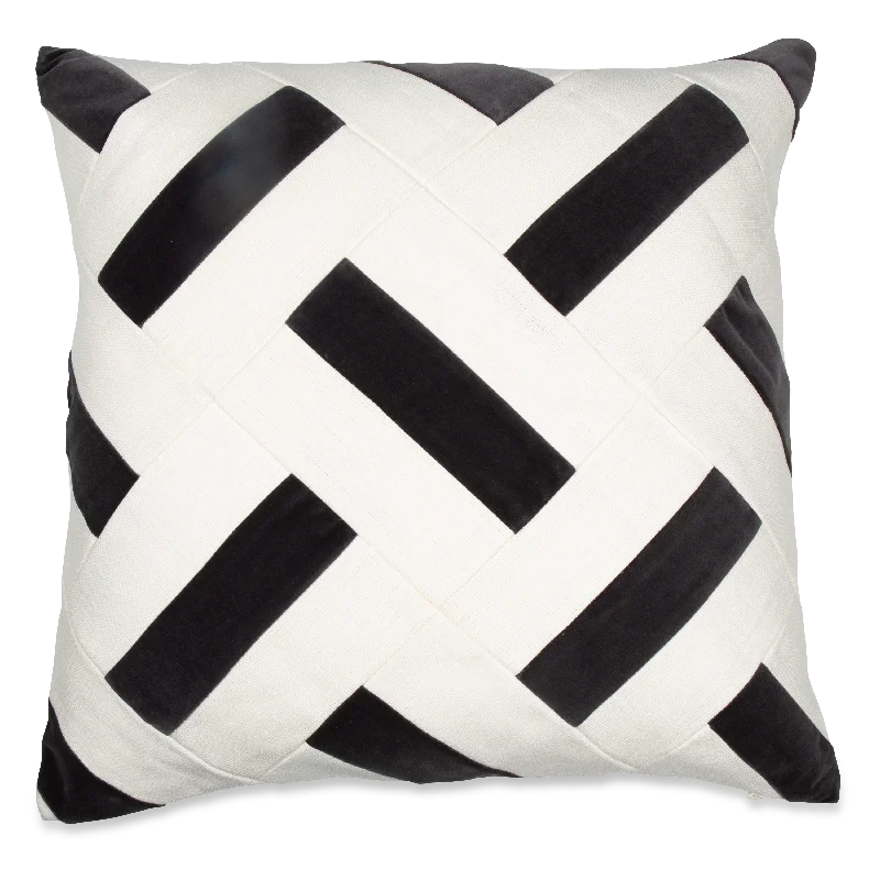 Velvet Lattice Pillow