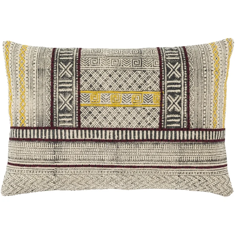 Zoya Hand Woven Lumbar Pillow