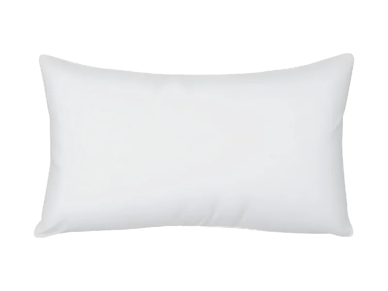 16" X 24" White Throw Pillow Insert