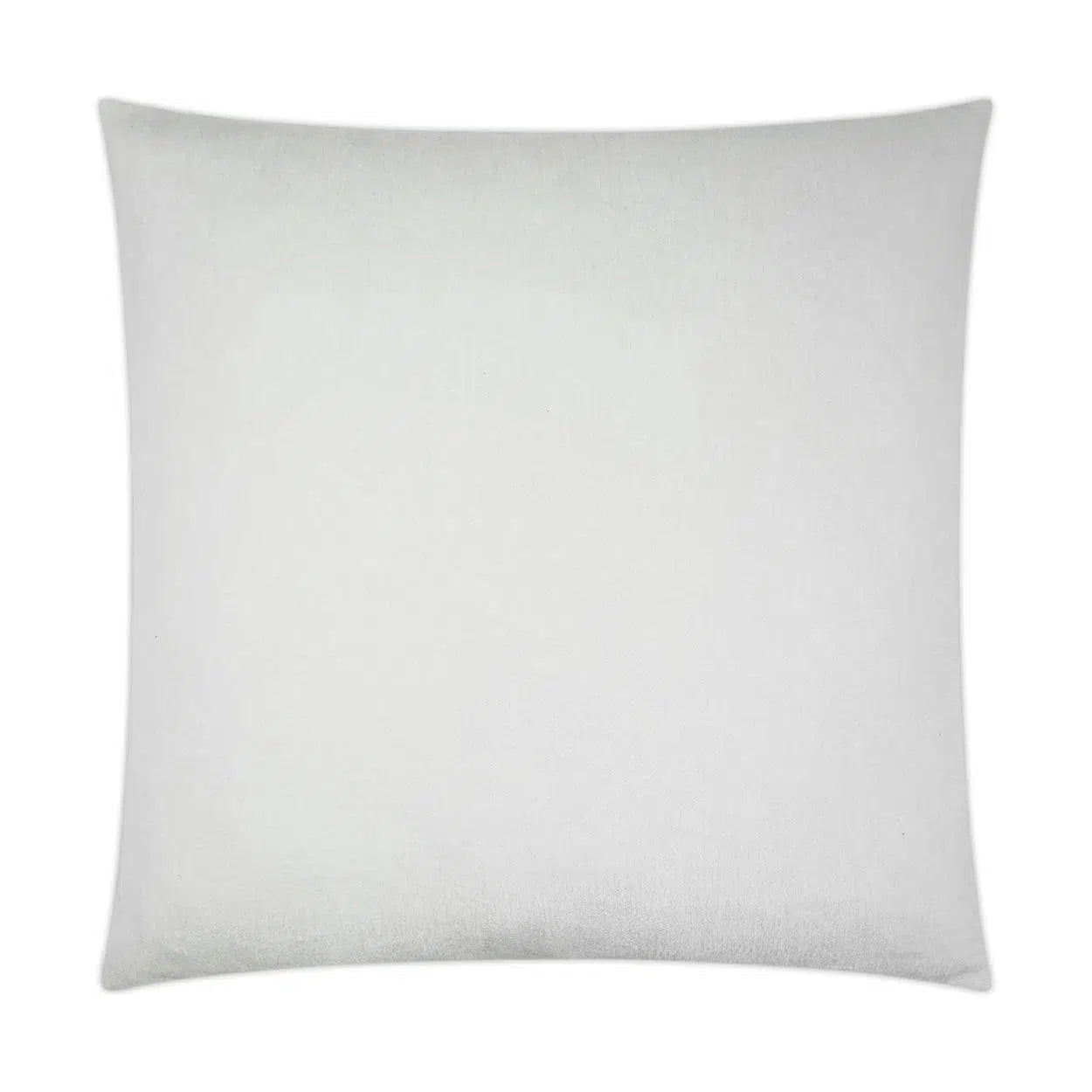 Cuddle White Solid White Large Throw Pillow With Insert